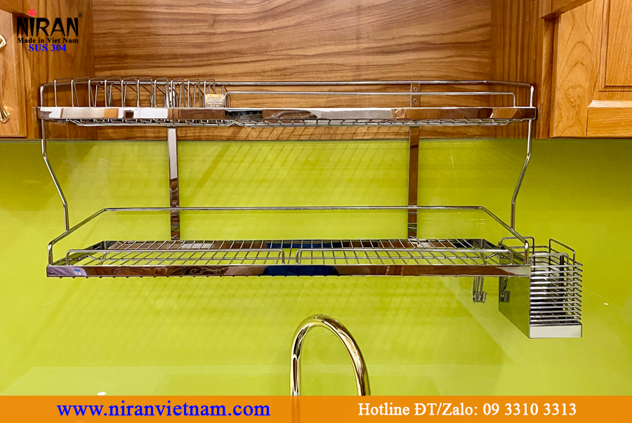 Kệ chén treo inox 304