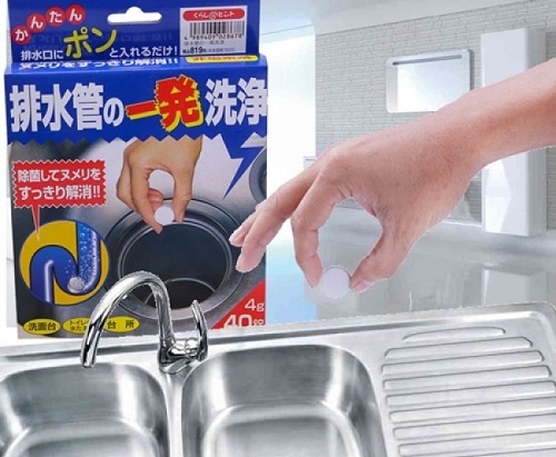 cách thông bồn rửa chén